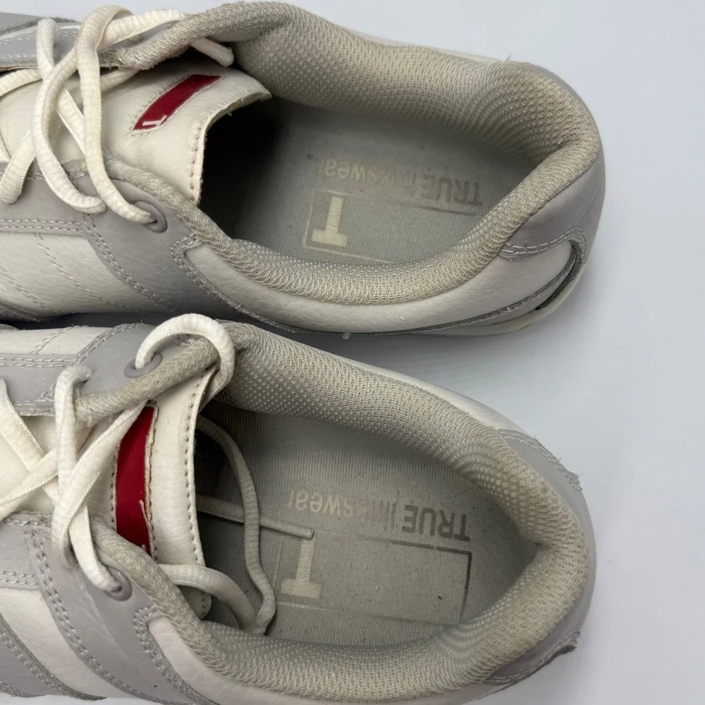 True Linkswear True Vegas‎ Golf Shoes - White/Light Gray Men's 11 Comfort
